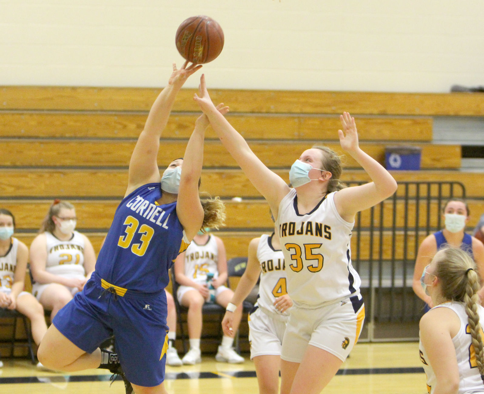 Cornell at New Auburn girls basketball 1-15-21
